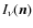 $I_{\nu}(\vec{n})$