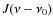 $J(\nu-\nu_0)$