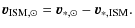 $\displaystyle \vec{v}_{{\rm ISM},\odot} = \vec{v}_{*,\odot} -
\vec{v}_{*,{\rm ISM}}.$