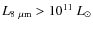 $L_{\rm 8~\mu m}> 10^{11}~L_\odot$