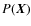 $P(\vec{X})$