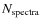 $N_{\rm {spectra}}$