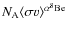 $N_{\rm A} \langle \sigma v \rangle^{\alpha^8{\rm Be}}$