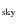 $_{\rm sky}$