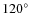 $120^\circ$