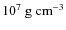 $10^7~\ensuremath{{\rm g}~{\rm cm}^{-3}} $