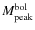 $M_{\rm peak}^{\rm bol}$