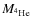$M_{\ensuremath{^{4}{\rm He}} }$