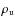 $\rho _{\rm u}$