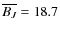 $\overline{B_J} = 18.7$