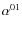 $\alpha ^{01}$