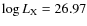 $\log L_{\rm X}=26.97$