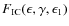 $F_{\rm IC}(\epsilon,\gamma,\epsilon_1)$