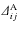 ${\it\Delta}^{\rm A}_{ij}$