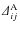 ${\it\Delta}_{ij}^{\rm A}$