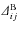 ${\it\Delta}_{ij}^{\rm B}$