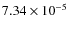 $7.34\times10^{-5}$