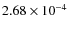 $2.68\times10^{-4}$
