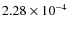 $2.28\times10^{-4}$