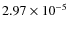 $2.97\times10^{-5}$
