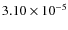 $3.10\times10^{-5}$