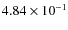 $4.84\times10^{-1}$
