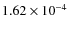 $1.62\times10^{-4}$