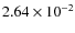 $2.64\times10^{-2}$