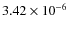 $3.42\times10^{-6}$