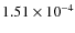 $1.51\times10^{-4}$