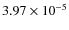 $3.97\times10^{-5}$