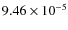 $9.46\times10^{-5}$