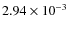 $2.94\times10^{-3}$