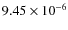 $9.45\times10^{-6}$