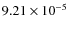 $9.21\times10^{-5}$