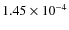 $1.45\times10^{-4}$