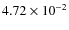 $4.72\times10^{-2}$