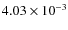 $4.03\times10^{-3}$