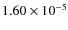 $1.60\times10^{-5}$