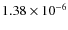 $1.38\times10^{-6}$