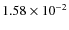 $1.58\times10^{-2}$
