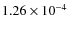 $1.26\times10^{-4}$