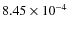 $8.45\times10^{-4}$