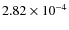 $2.82\times10^{-4}$