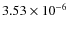 $3.53\times10^{-6}$