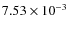 $7.53\times10^{-3}$
