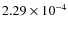 $2.29\times10^{-4}$