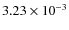 $3.23\times10^{-3}$