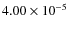 $4.00\times10^{-5}$
