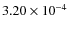 $3.20\times10^{-4}$